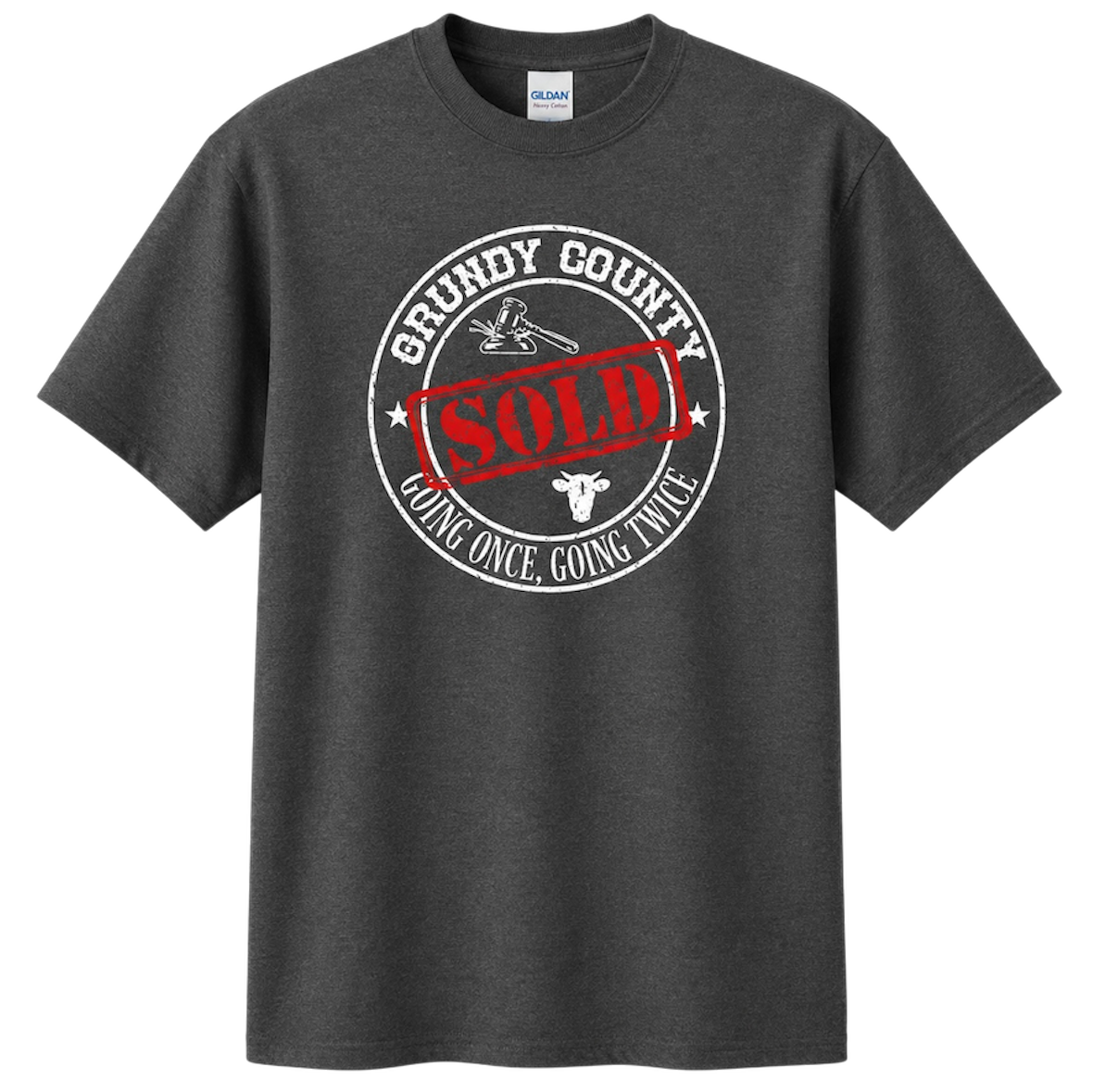 GRUNDY COUNTY AUCTION SOLD TEE