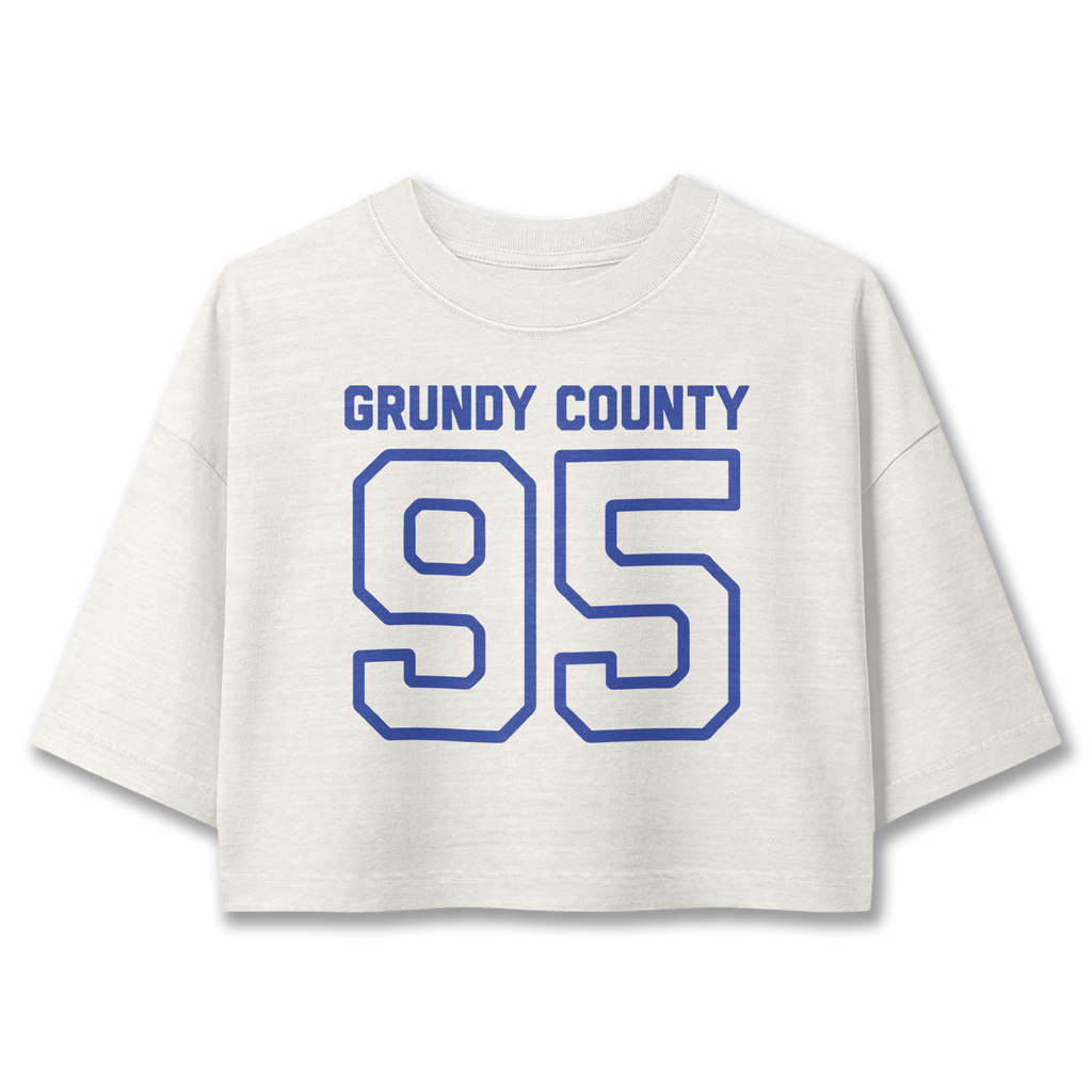 WOMEN'S GRUNDY COUNTY CROPPED TEE