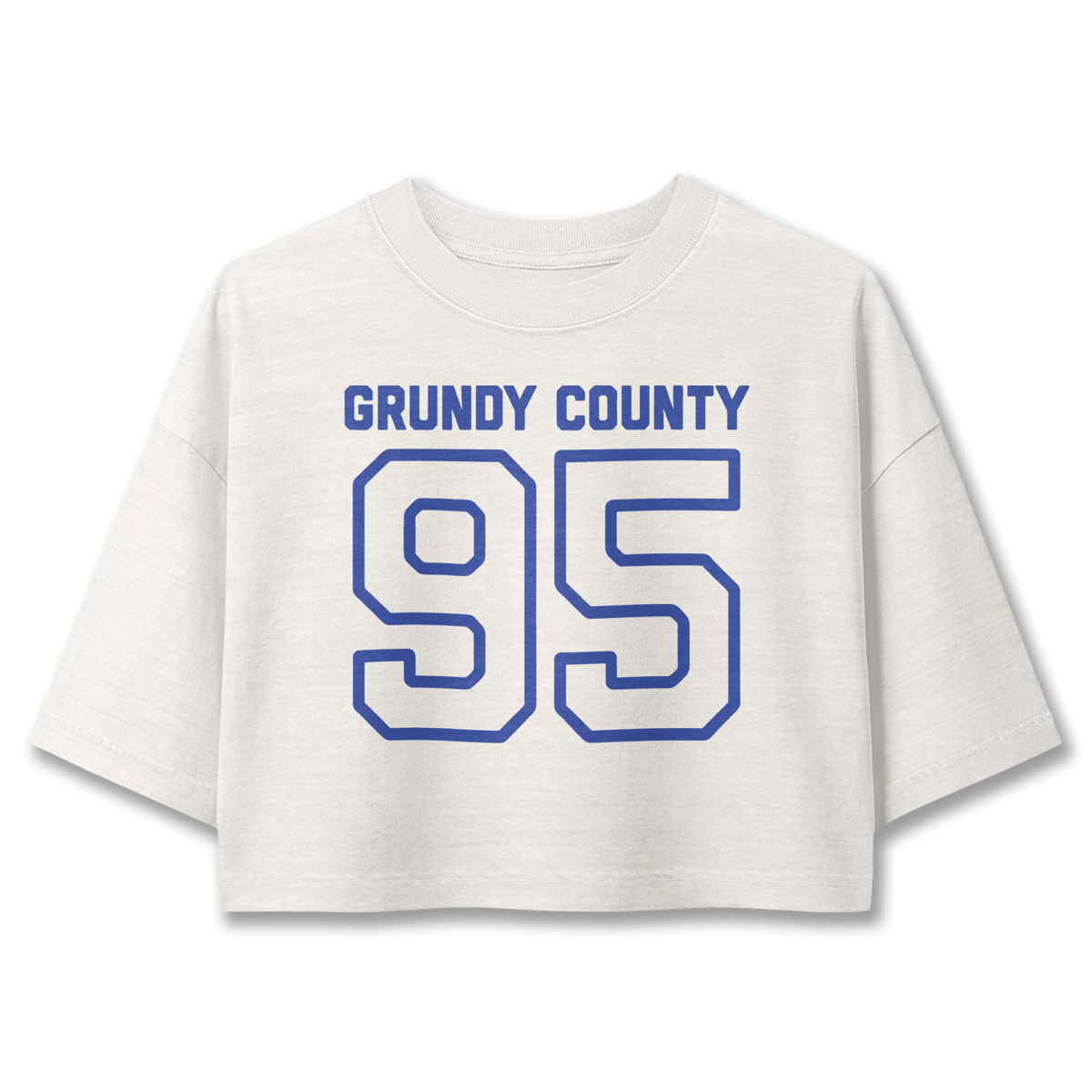 WOMEN'S GRUNDY COUNTY CROPPED TEE