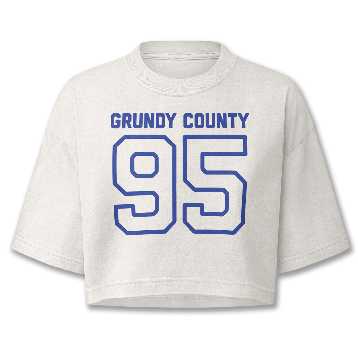 WOMEN'S GRUNDY COUNTY CROPPED TEE